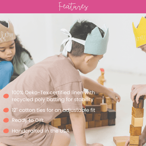 features of personalized crowns for kids