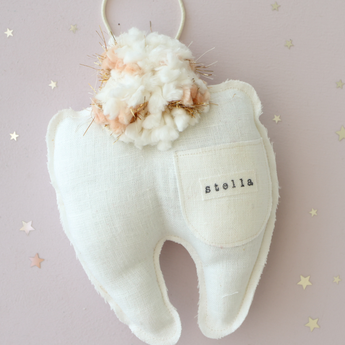 Personalized Tooth Fairy Pillow | "So, so precious and cute!"
