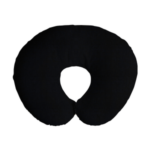 black linen cover for the boppy original support nursing pillow from madly wish