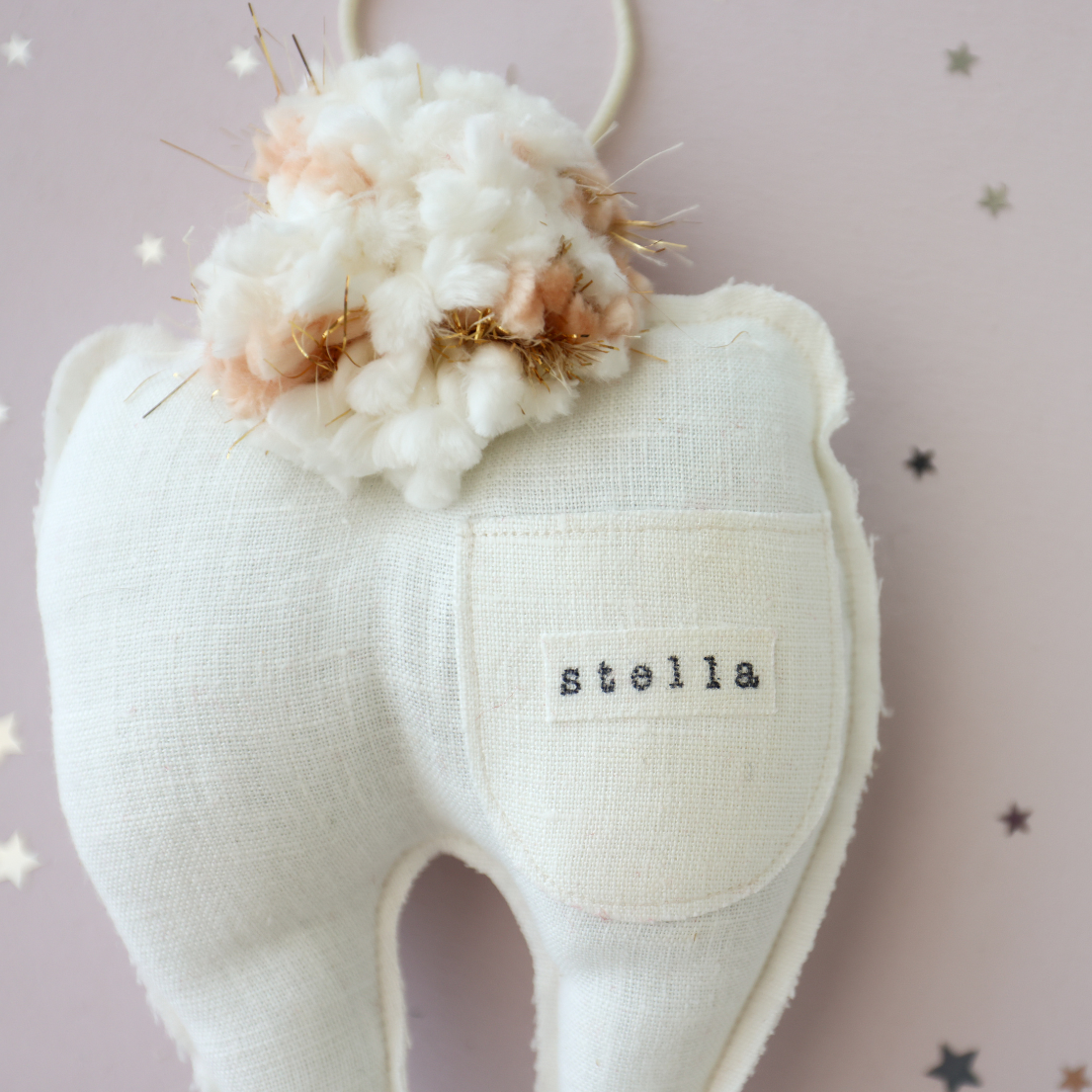 Personalized Tooth Fairy Pillow | "So, so precious and cute!"