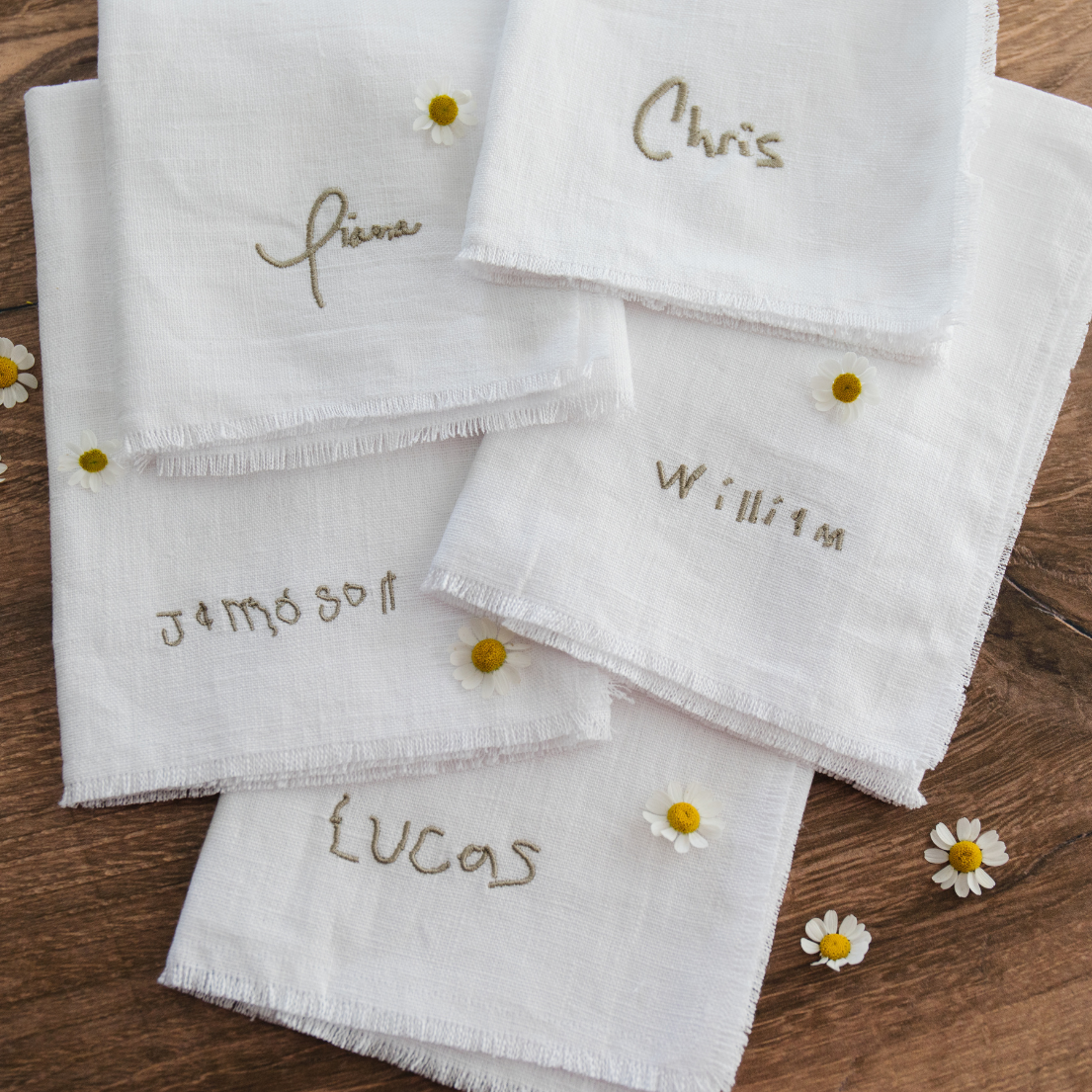 Keepsake Linen Dinner Napkin Set Keepsake Linen Dinner Napkin Set