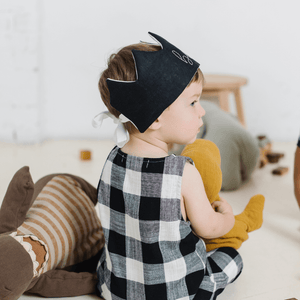 black birthday crown for kids